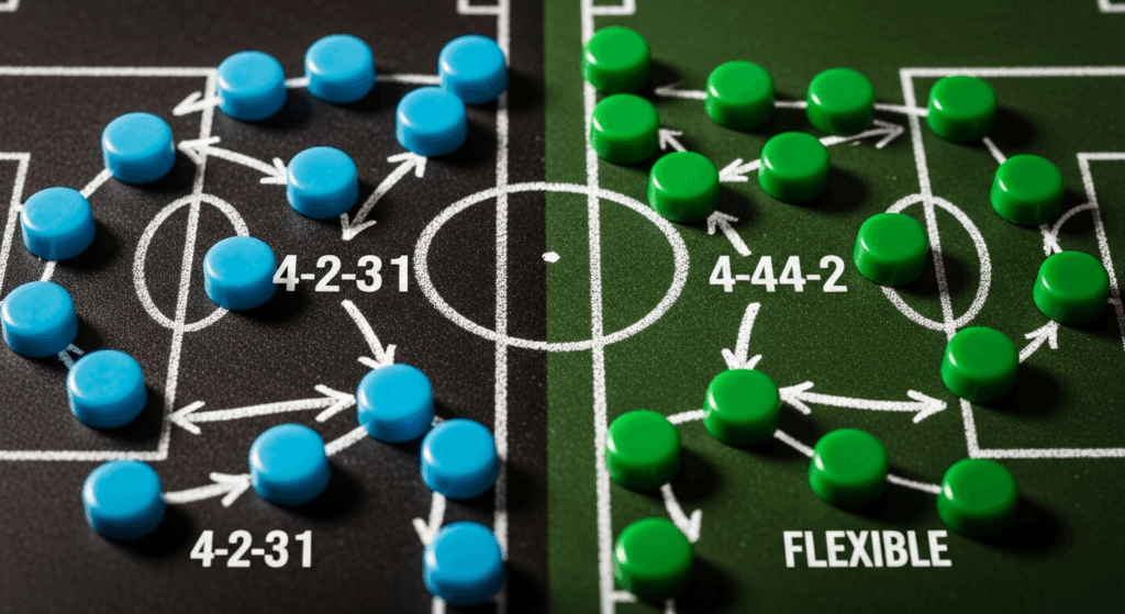 Sơ đồ chiến thuật được sử dụng trong cuộc đối đầu Minnesota United đấu với Seattle.