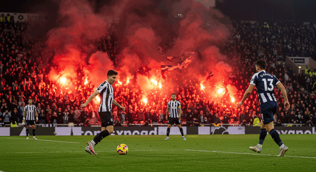  Sân vận động St. James' Park hùng vĩ, sẵn sàng cho trận đại chiến newcastle đấu với tottenham.